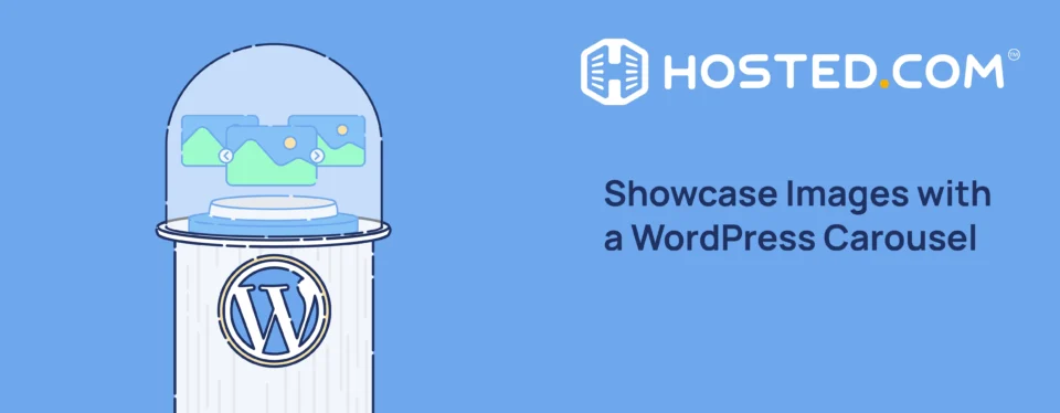 Header Text - Showcase Images with a WordPress Carousel