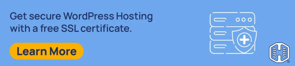 Strip Banner Text - Get secure WordPress Hosting with a free SSL certificate. [Learn More]