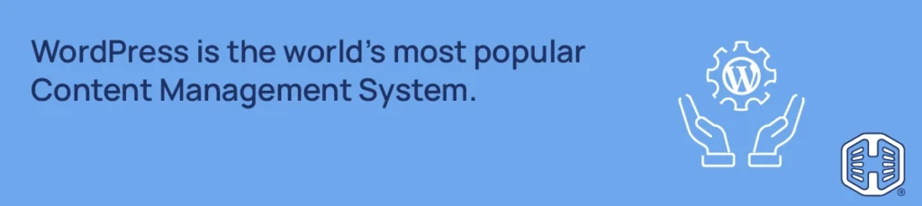 Strip Banner Text - WordPress is the world’s most popular Content Management System